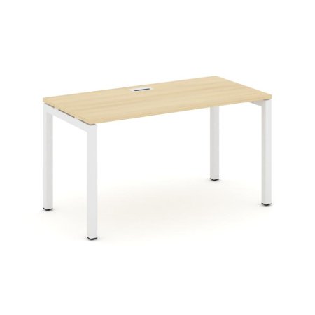 Стол письменный SN-5P.SP-021 (980х800х750) (Акация Лорка/Металл Белый)