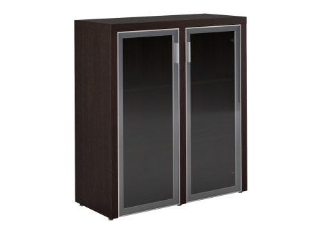 Шкаф-витрина для документов TRIUMF (1150х485х1279) (Венге Цаво)