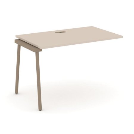 Наборный элемент рабочей станциии ES.1.NRS-2-LP (1180х730х750) (Капучино/Металл Латте)