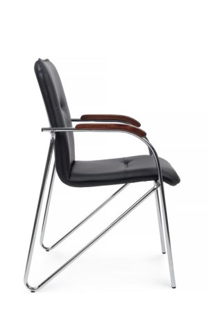 Стул Самба с деревянными подлокотниками SMB-02H Черный (Черный)