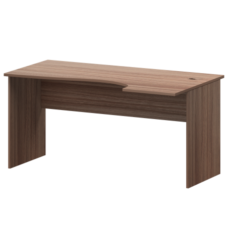 Стол эргономичный правый Арго А-202.ПР 1600x900x760 (Темный шимо)