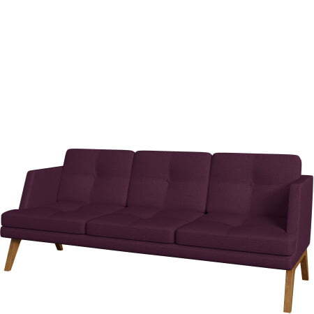 Диван офисный 3-х местный Беверли (Диван 3-местный kiton_14)