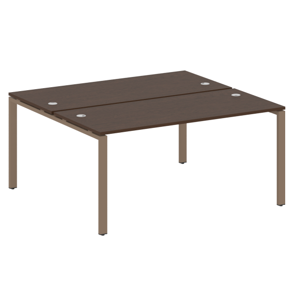 Рабочая станция Metal System Style БП.РАС-СП-2.4 1600x1475x750 (Венге Цаво/Мокко металл)