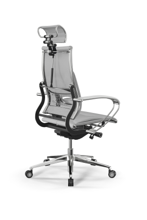 Кресло для руководителя Метта Y 2DM B2-10K - Infinity /Kc06/Nc06/K2cL/H2cL-3D(M26.B35.G25.W04) (Белый)