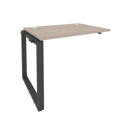 Наборный элемент рабочей станции на О-образном м/к Onix O.MO-1.NRS-1.7 980x720x750 (Дуб Аттик/Черный металл)