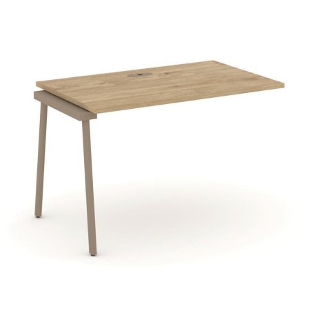 Наборный элемент рабочей станциии ES.1.NRS-2-LP (1180х730х750) (Тиквуд Светлый/Металл Латте)