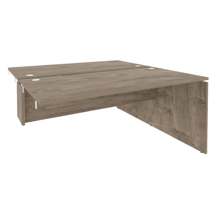 Стол-приставка двойной к опорным элементам Onix O.D.SPR-4.8 1580x1635x750 (Тиквуд Темный)