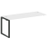 Проходной наборный элемент рабочей станции Metal System Style БО.ПРС-СП-1.5 1800x720x750 (Дуб Наварра/Серый металл)
