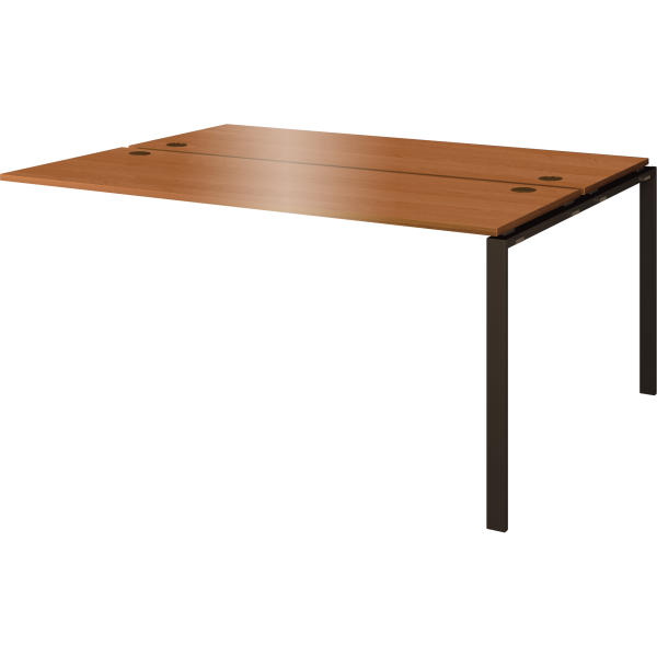 Модуль двойной на 2 рабочих места Арго-М АМБЭ-003.60 1400x1236x760 (Ольха/Антрацит)