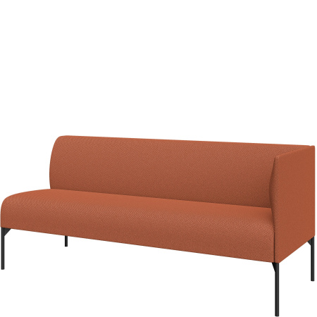 Диван Бридж. Модуль 3-местный левый. (Модуль 3-местный левый sweet_orange)