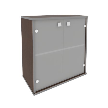 Шкаф широкий низкий Style Л.СТ-3.2 778x410x828 (Венге Цаво)