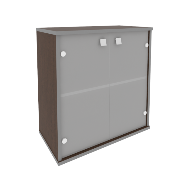 Шкаф широкий низкий Style Л.СТ-3.2 778x410x828 (Венге Цаво)