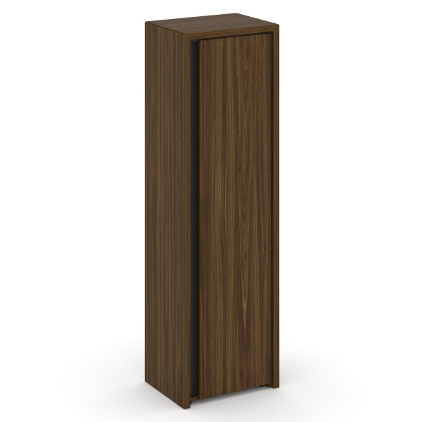 Гардероб узкий Corner COR.GB-1 (R) (600x450x2000) (Орех Лоренцо-Графит)