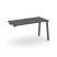 Стол-приставка к опорным элементам SN-5A.OPRS-013 (1380х700х750) (Тиквуд Светлый/Металл Антрацит)