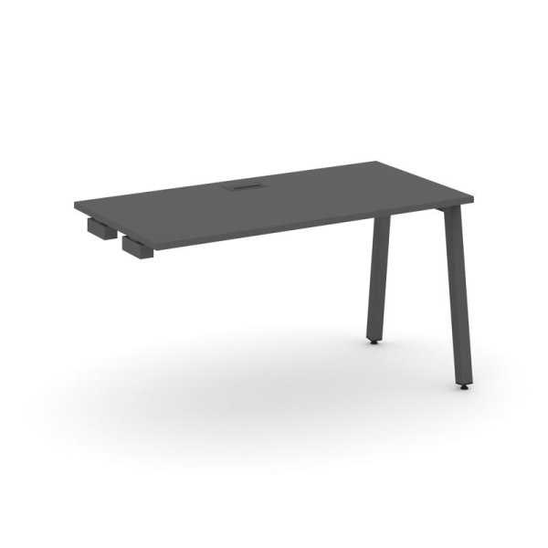 Стол-приставка к опорным элементам SN-5A.OPRS-024 (1580х800х750) (Антрацит/Металл Антрацит)
