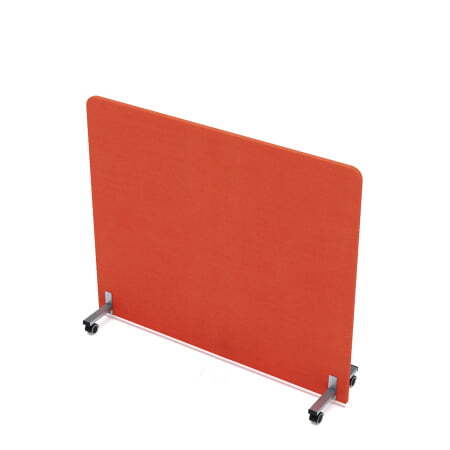 Акустическая мобильная перегородка SOFTOffice 011.МП.1412 1400x377x1200 (Orange)