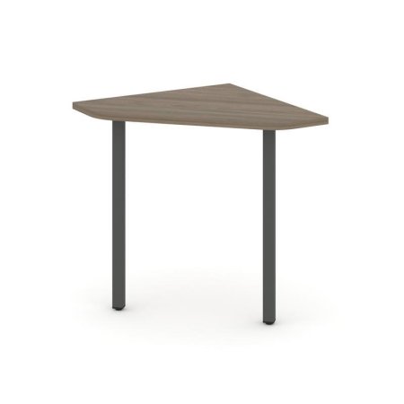 Угловой элемент стола SN-4.USP-021 (800х800х750) (Вяз Благородный/Металл Антрацит)