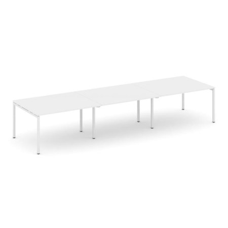 Стол переговорный SN-4P.SPRG-052.3 (3540х1180х750) (Белый/Металл Белый)