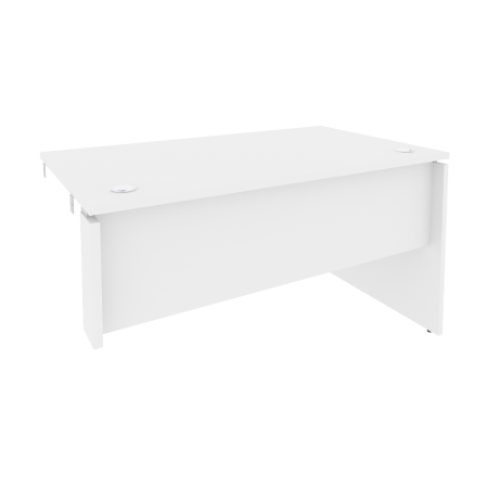 Стол-приставка правый к опорным элементам Onix O.SPR-3.8R 1380x800x750 (Белый Бриллиант)