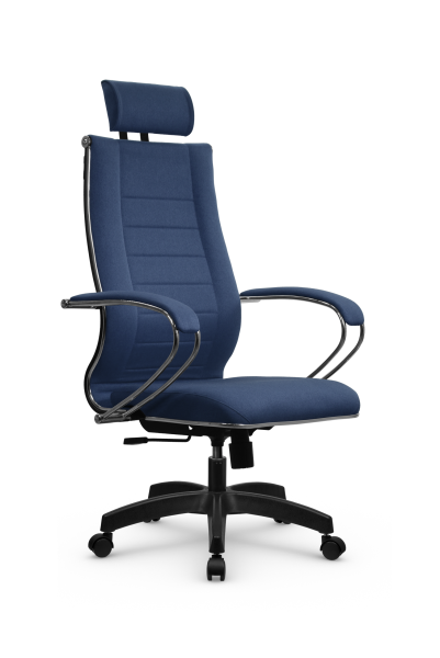 Кресло для руководителя Метта МЕТТА B 2m 34P/подл.127/осн.001 (Синий)