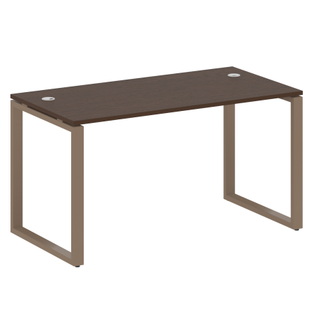 Стол письменный Metal System Style БО.СП-3 1400x720x750 (Венге Цаво/Мокко металл)