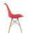 Стул Eames Soft красный (Стул Freames красный)