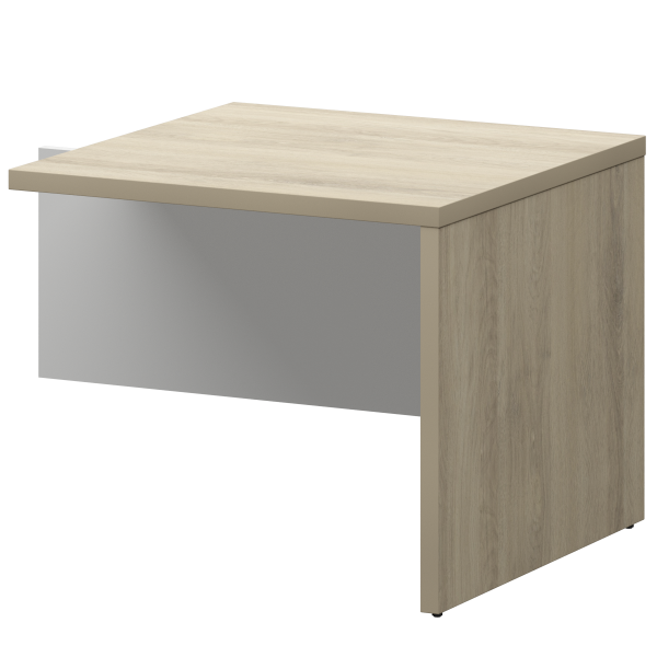 Бриф-приставка Кортез KZB-09 900x900x750 (Кронберг/Белый)