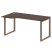 Стол криволинейный левый Metal System Style БО.СА-1 Л 1600x900x750 (Дуб Наварра/Серый металл)
