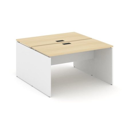 Рабочая станция 2-х сторонняя SN-D.DRS-013 (1380х1432х750) (Акация Лорка/Белый)