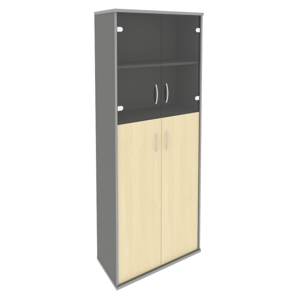 Шкаф Riva А.СТ-1.7 770x365x1980 (Клен-Металлик)