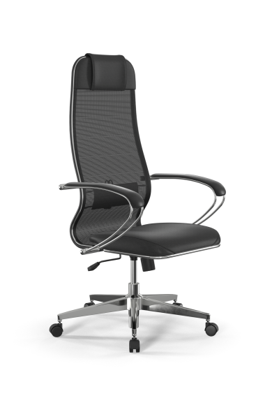 Кресло для руководителя Метта Sit 10 B1-115K - X2+Extra /Um00/Wm12/K1cL(M09.B22.G18.W02) (Черный)