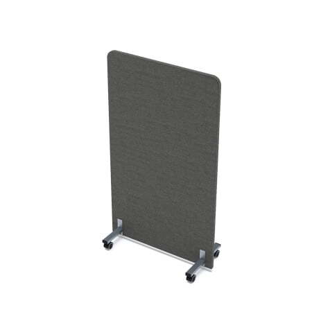 Акустическая мобильная перегородка SOFTOffice 011.МП.8014 800x377x1400 (Silver)