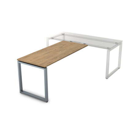 БП-О.008 Брифинг приставка (1200x700x750) (TeakwoodСерый)