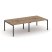 Рабочая станция 2-х сторонняя SN-5P.DRS-031 (1960х1232х750) (Тиквуд Светлый/Металл Антрацит)