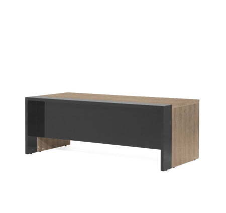 LAVA Стол для руководителя 200 (Гавана/Серый глянец)