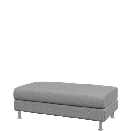 Диван Домино. Банкетка 2-местная. (Банкетка 2-местная sweet_light_grey)