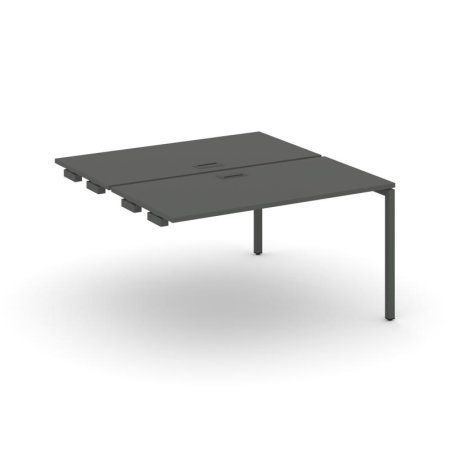 Стол-приставка к опорным элементам SN-4P.DPRS-024 (1580х1632х750) (Антрацит/Металл Антрацит)