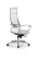 Кресло для руководителя Метта Samurai B1-11K - Infinity /Kc06/Wm06/K2cL(M06.B31.G04.W03) (Белый)