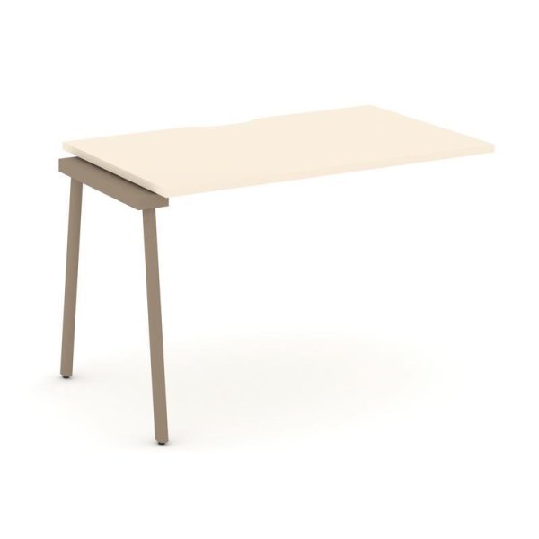 Наборный элемент рабочей станциии ES.1.NRS-2-VP (1180х730х750) (Сатин/Металл Латте)