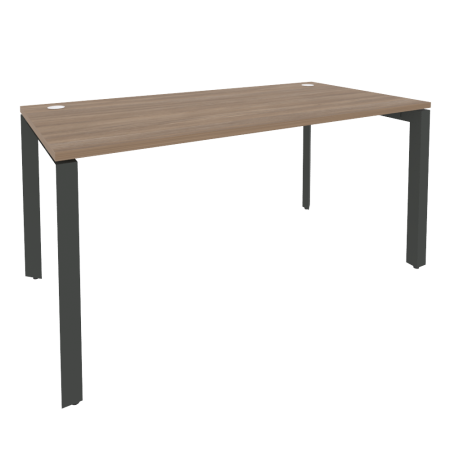 Стол рабочий на П-образном м/к Onix O.MP-SP-4.8 1580x800x750 (Дуб Аризона/Черный металл)