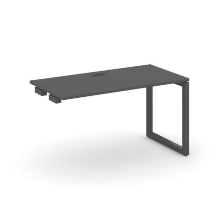 Стол-приставка к опорным элементам SN-5O.OPRS-013 (1380х700х750) (Антрацит/Металл Антрацит)