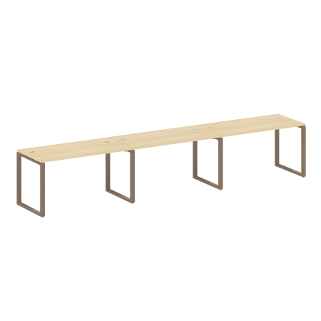 Рабочая станция Metal System Style БО.СМ-3.3 4200x720x750 (Акация/Мокко металл)