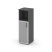 Шкаф средний узкий SN.STU.E-203(L) (400х400х1203) (Антрацит/Тиквуд Светлый/Сатин)