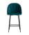 Стул полубарный Логан велюр изумрудный (Стул полубарный Логан изумрудный)