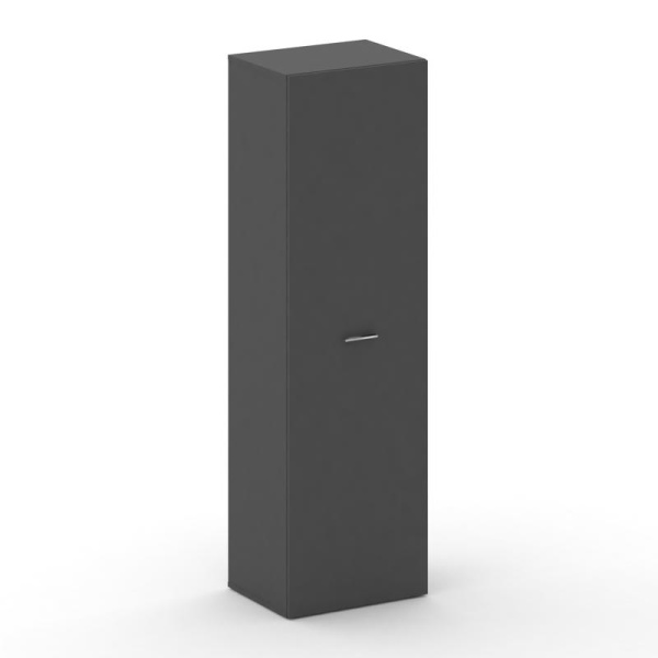 Шкаф средний высокий универсальный Fresco FRU.SM-101 (600x460x2000) (Базальт UM)