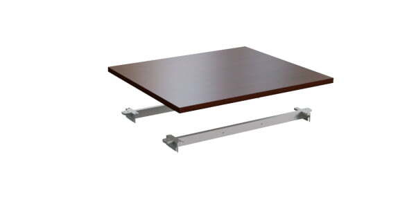 Столешница одинарная 80 Steel 11080 800x700x25 (Дуб темный)