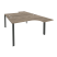 Рабочая станция на П-образном м/к Onix O.MP-D.SA-3 1380x2395x750 (Тиквуд Темный/Белый Металл)