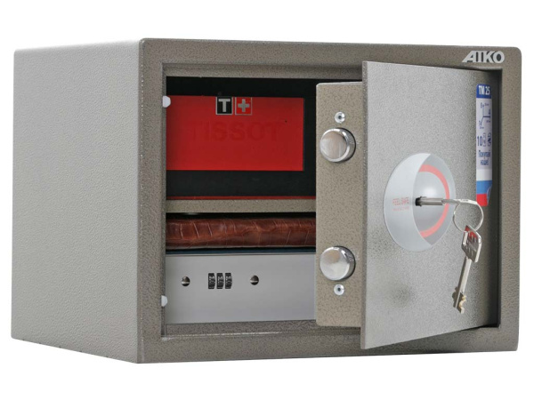 Офисный сейф AIKO TM-25 (Серый)