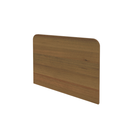 Экран боковой для столов с глубиной столешницы 600мм Slim С.ЭКР.Б-60 600x435x18 (Орех)