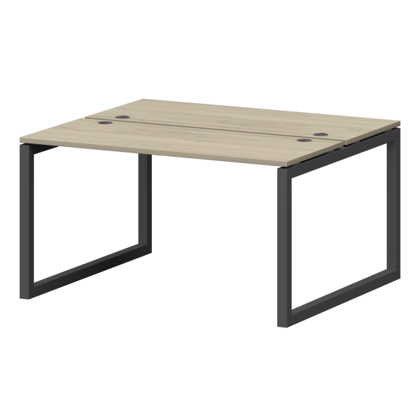 Бенч двойной на металлокаркасе Смарт СМС2-О-10К.120.Пр50 1000x1236x750 (Кронберг/Антрацит)